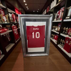 Authentic Vintage 60’s / 70’s Alabama Custom Framed Red #10 Jersey!!